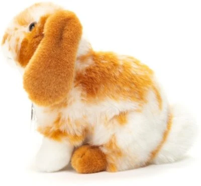 Teddy-Hermann Hase Sitzend Hellbraun/weiß Gescheckt, 20 Cm 4 Teddy-Hermann Hase Sitzend Hellbraun/weiß Gescheckt, 20 Cm – Bild 2