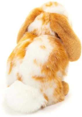 Teddy-Hermann Hase Sitzend Hellbraun/weiß Gescheckt, 20 Cm 5 Teddy-Hermann Hase Sitzend Hellbraun/weiß Gescheckt, 20 Cm – Bild 3