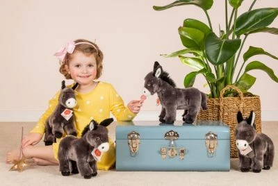 Teddy-Hermann Esel Stehend, 25 Cm 4 Teddy-Hermann Esel Stehend, 25 Cm – Bild 2