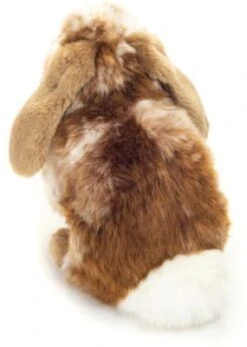 Teddy-Hermann Hase Sitzend Dunkelbraun/weiß Gescheckt 20 Cm -Teddy Hermann 19361354 04