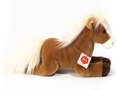 Teddy-Hermann Pferd Liegend Hellbraun 30 Cm 4 Teddy-Hermann Pferd Liegend Hellbraun 30 Cm – Bild 2