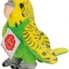 Teddy-Hermann Wellensittich Grün 13 Cm -Teddy Hermann 8960522 01