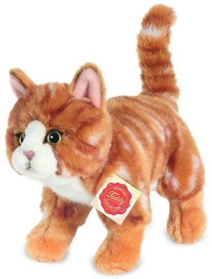 Teddy-Hermann Katze Stehend Rot Getigert 20 Cm 3 Teddy-Hermann Katze Stehend Rot Getigert 20 Cm