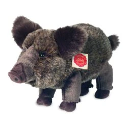 Teddy Hermann 90831 Wildschwein Stehend Plüsch Kuscheltier Ca. 30cm