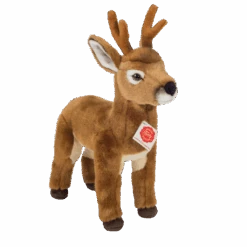 Teddy Hermann 90838 Rehbock Stehend Ca. 30cm Plüsch Kuscheltier