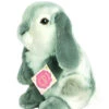Teddy Hermann 93760 Hase Sitzend Hockend Ca. 19cm Grau Plüsch -Teddy Hermann 93760 freigestellt Hase grau 300