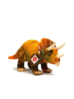 HERMANN TEDDY, Plüschtier - Dinosaurier Triceratops 42cm