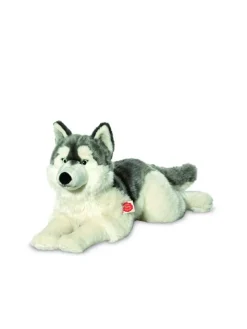 HERMANN TEDDY, Plüschtier - Husky Liegend 60cm