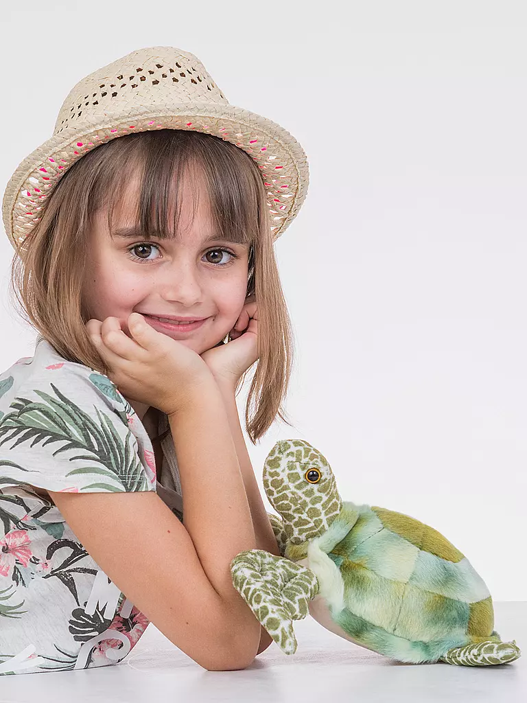 HERMANN TEDDY, Plüschtier - Wasserschildkröte 22cm 4 HERMANN TEDDY, Plüschtier - Wasserschildkröte 22cm – Bild 2