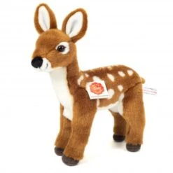 Teddy Hermann 90852 Rehkitz Stehend 23cm Plüsch Kuscheltier Fawn Waldtier