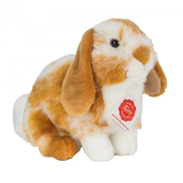 Teddy Hermann 93723 Hase Sitzend Hellbraun/weiß Gescheckt 20cm Kuscheltier 3 Teddy Hermann 93723 Hase Sitzend Hellbraun/weiß Gescheckt 20cm Kuscheltier