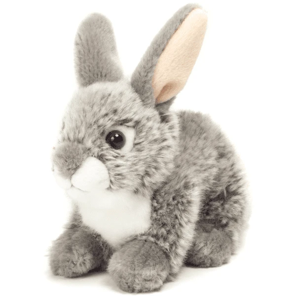 Teddy HERMANN® Hase Sitzend Grau 18 Cm 3 Teddy HERMANN® Hase Sitzend Grau 18 Cm